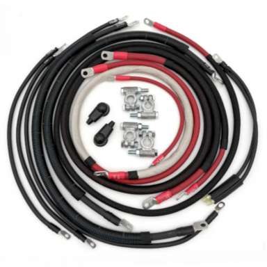 5.9 12v Cummins 2/0GA Battery Cable Kit Big7Kits